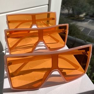 Peaches Orange Shades Sunglasses